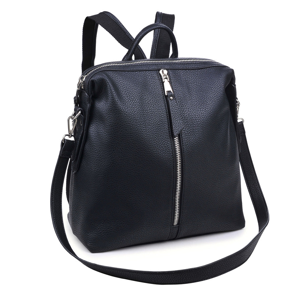 Product Image of Urban Expressions Kenzie Backpack 840611133564 View 6 | Black