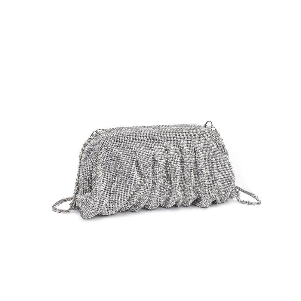 Product Image of Urban Expressions Irina Evening Bag 840611109378 View 6 | Silver