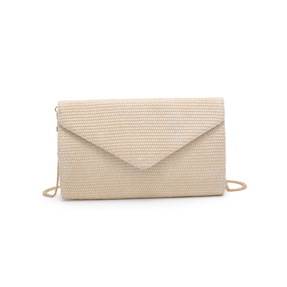 Product Image of Urban Expressions Trista Clutch 840611108265 View 5 | Natural