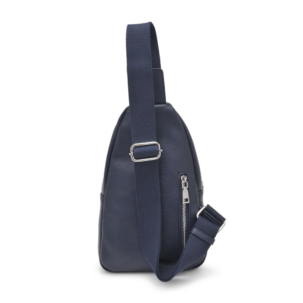 Product Image of Urban Expressions Zephyr Sling Backpack 840611193292 View 6 | Midnight