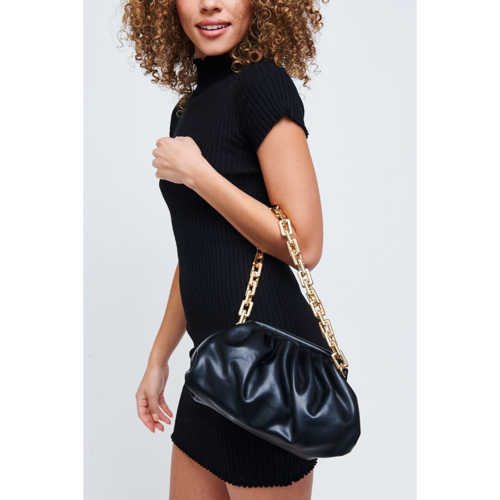 Woman wearing Black Urban Expressions Cassie Crossbody 840611174925 View 3 | Black