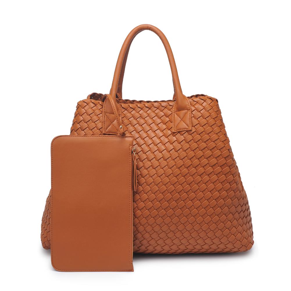 Product Image of Urban Expressions Ithaca Tote 840611122544 View 5 | Tan