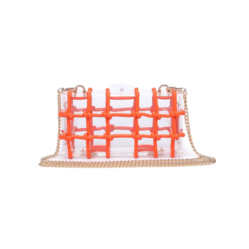 Product Image of Urban Expressions Yesenia Evening Bag 840611107329 View 7 | Orange