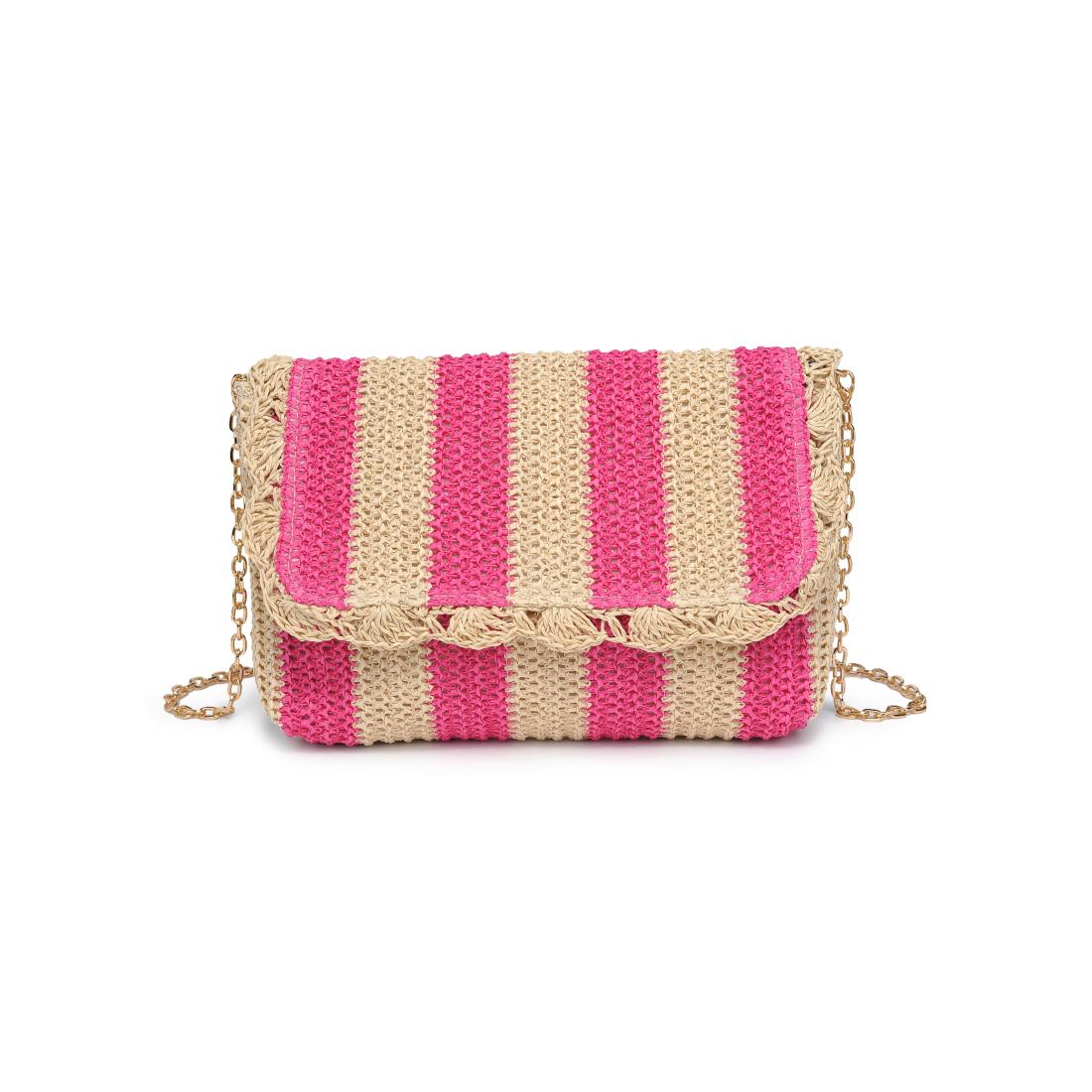 Product Image of Urban Expressions Winnie Clutch 840611153999 View 5 | Pink Natural