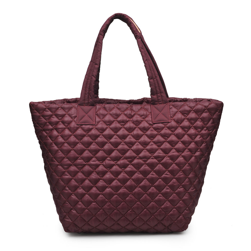 Product Image of Urban Expressions Breakaway Tote 840611154644 View 3 | Burgundy