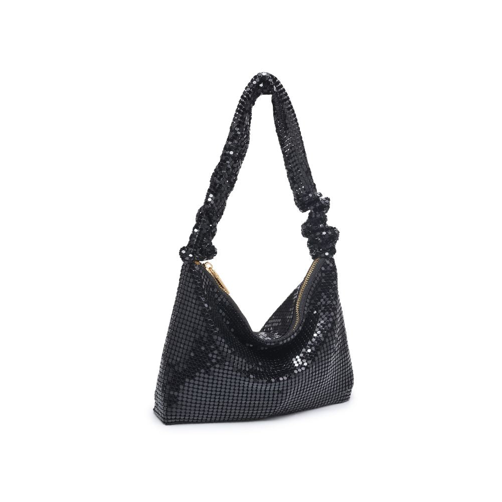 Product Image of Urban Expressions Abbie Shoulder Bag 840611190338 View 6 | Black