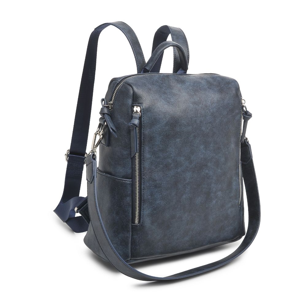 Product Image of Urban Expressions Edie Backpack 818209010283 View 6 | Denim