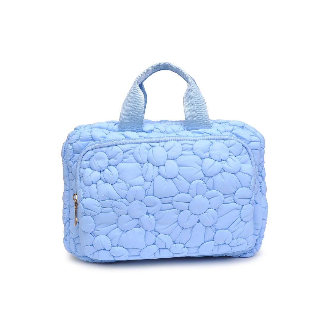 Product Image of Urban Expressions Petal Plush - Nylon Travel Organizer 840611195197 View 5 | Sky Blue