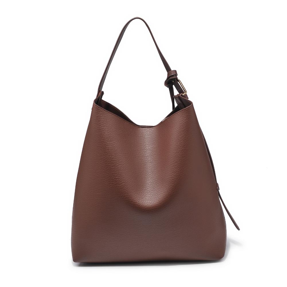 Product Image of Urban Expressions Zelda Hobo 840611139191 View 7 | Chocolate