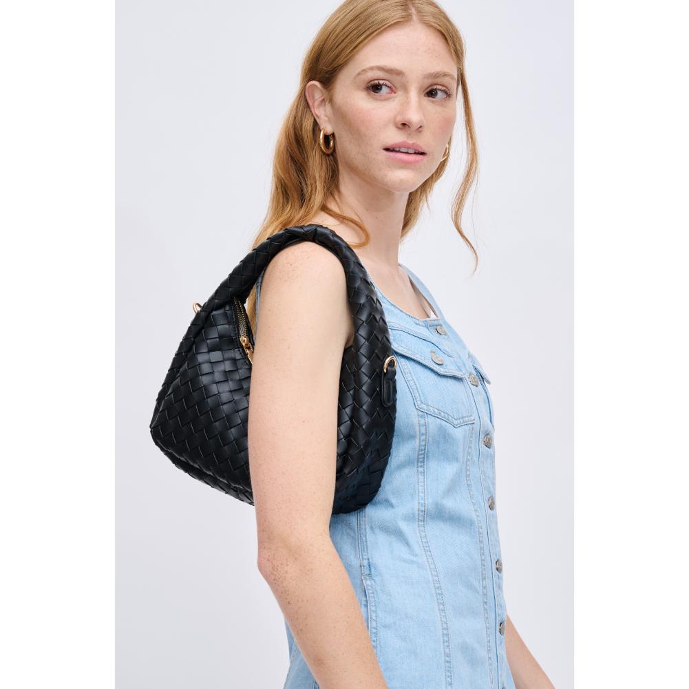 Woman wearing Black Urban Expressions Orie Crossbody 840611123282 View 3 | Black