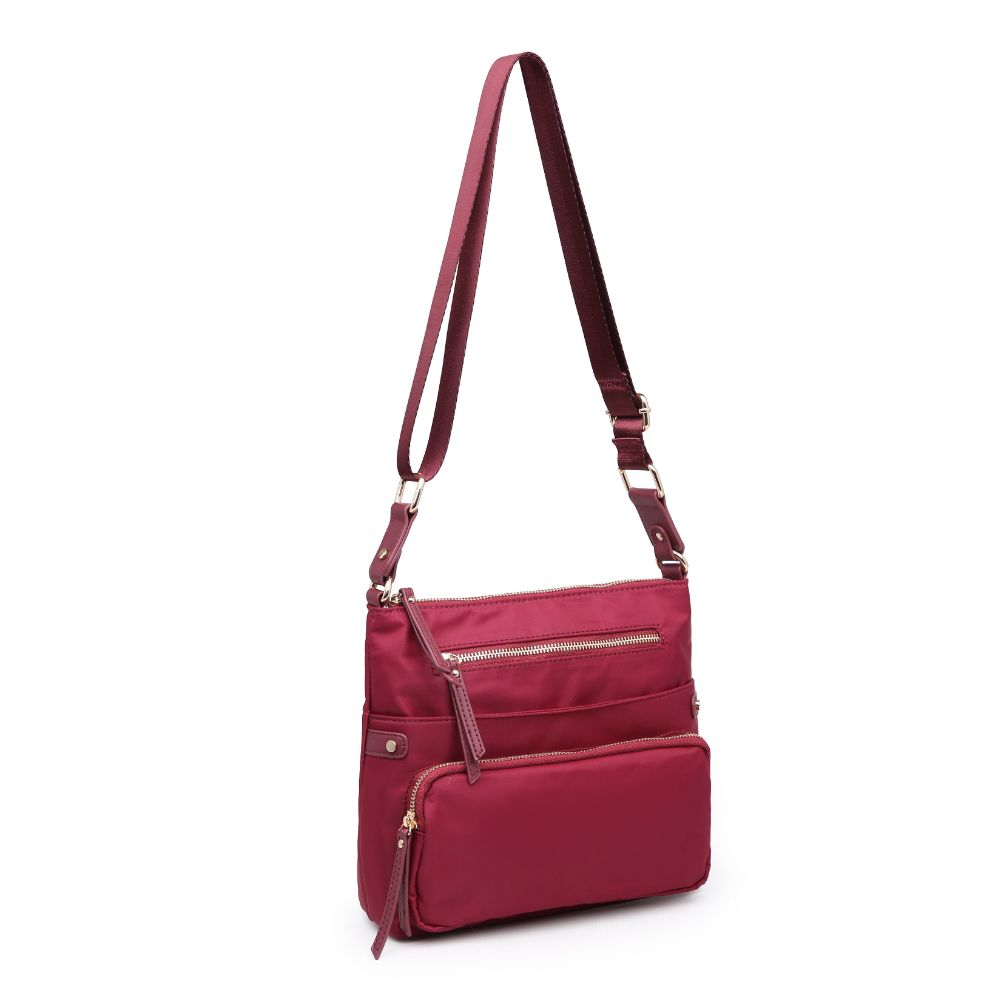 Product Image of Urban Expressions Julia Crossbody 840611164995 View 2 | Burgundy