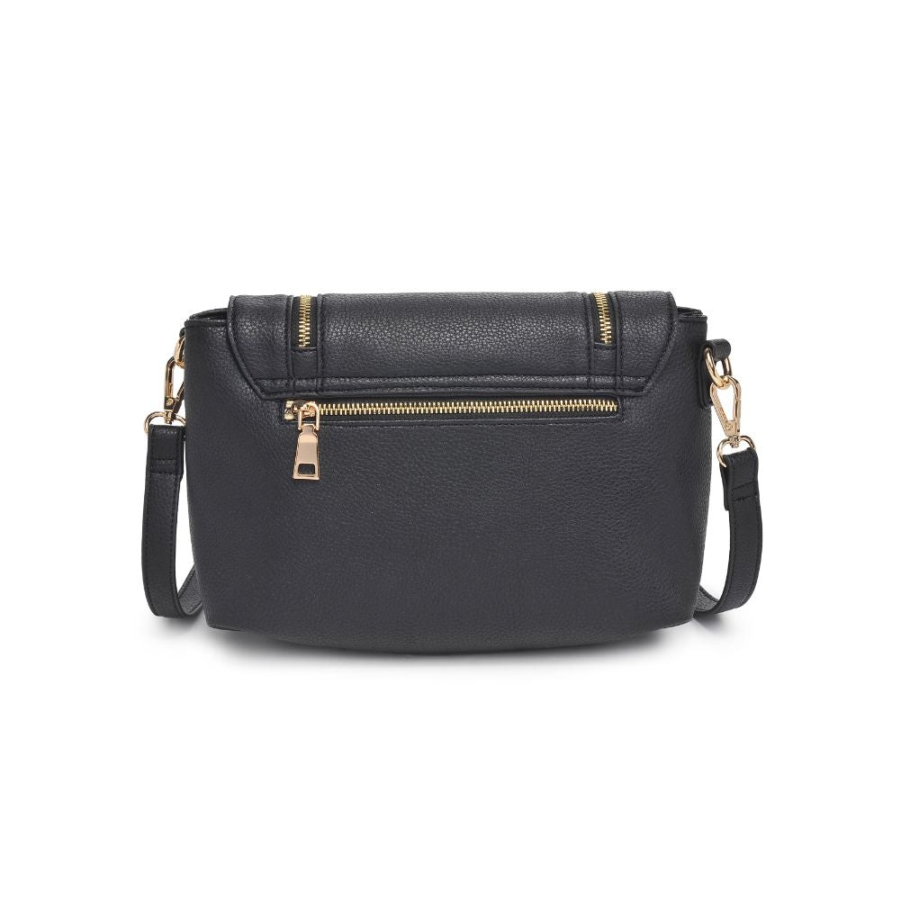 Product Image of Urban Expressions Rebecca Crossbody 840611104212 View 7 | Black