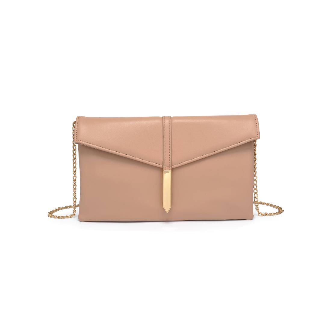 Product Image of Urban Expressions Heather Clutch 840611153159 View 5 | Nude