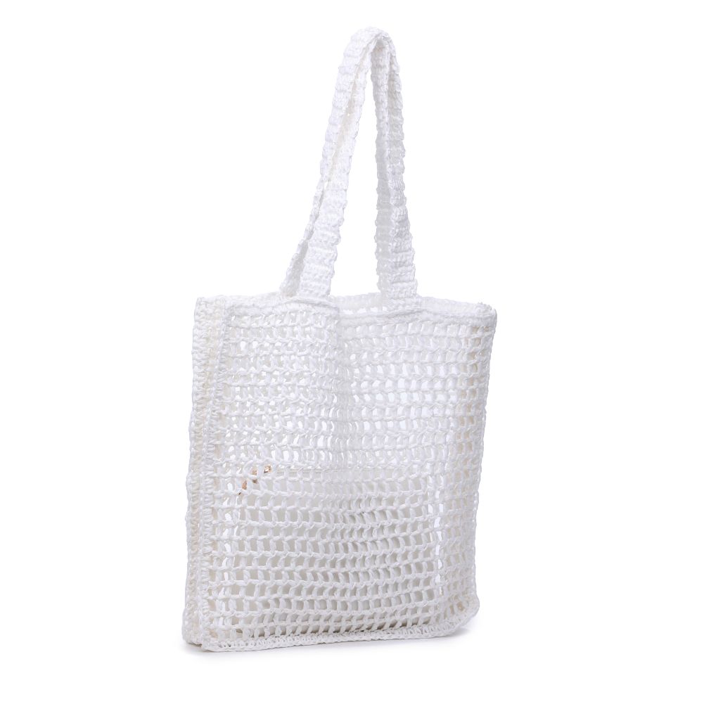 Product Image of Urban Expressions Bouvet Tote 818209017015 View 6 | White