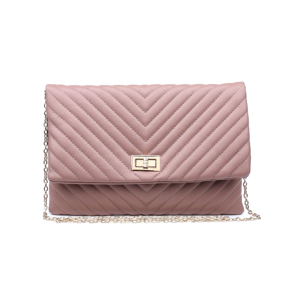 Product Image of Urban Expressions Victoria Clutch NA-840611163677 View 1 | Mauve