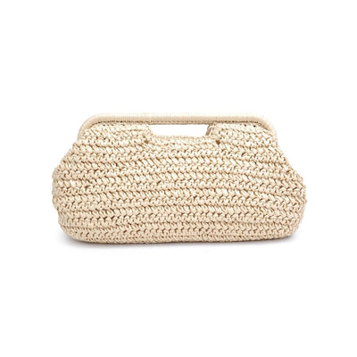 Product Image of Urban Expressions Lani Clutch 840611151612 View 1 | Ivory