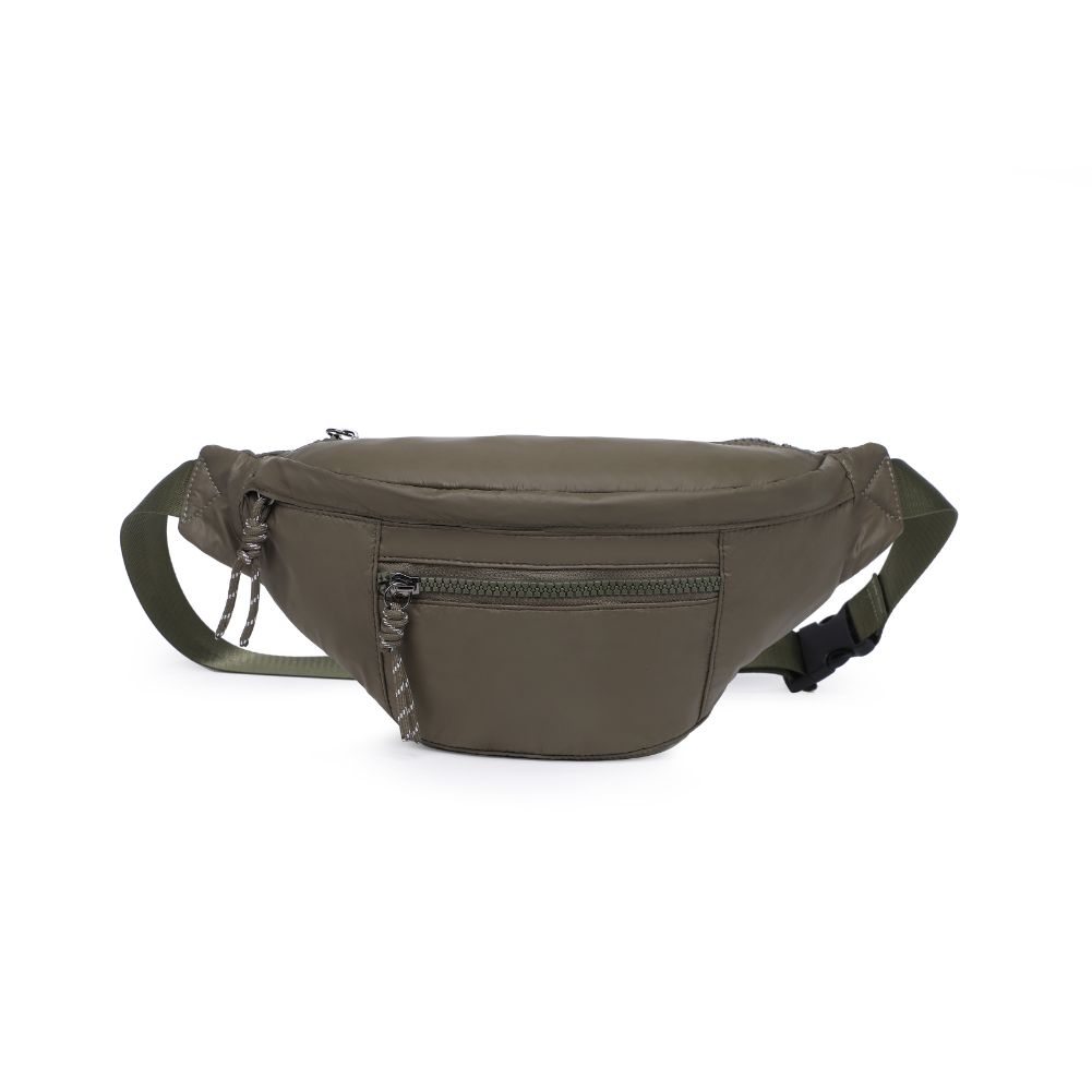 Product Image of Urban Expressions Laurence - Nylon Belt Bag 840611114853 View 5 | Olive