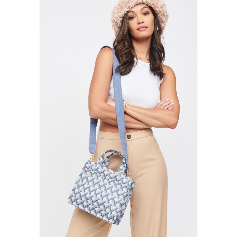 Woman wearing Sky Urban Expressions Vivienne Mini Tote 840611101730 View 1 | Sky