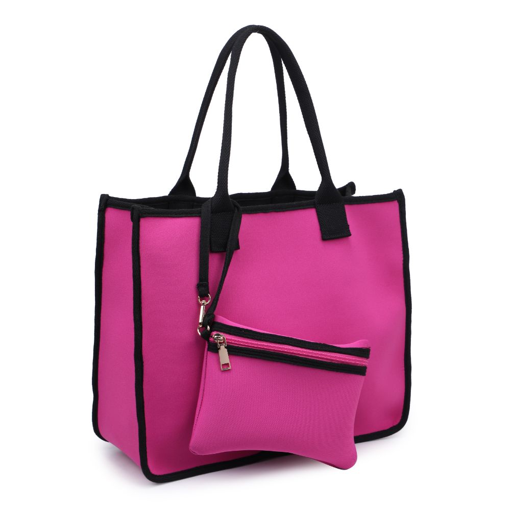 Product Image of Urban Expressions Wade Tote 840611118172 View 6 | Magenta