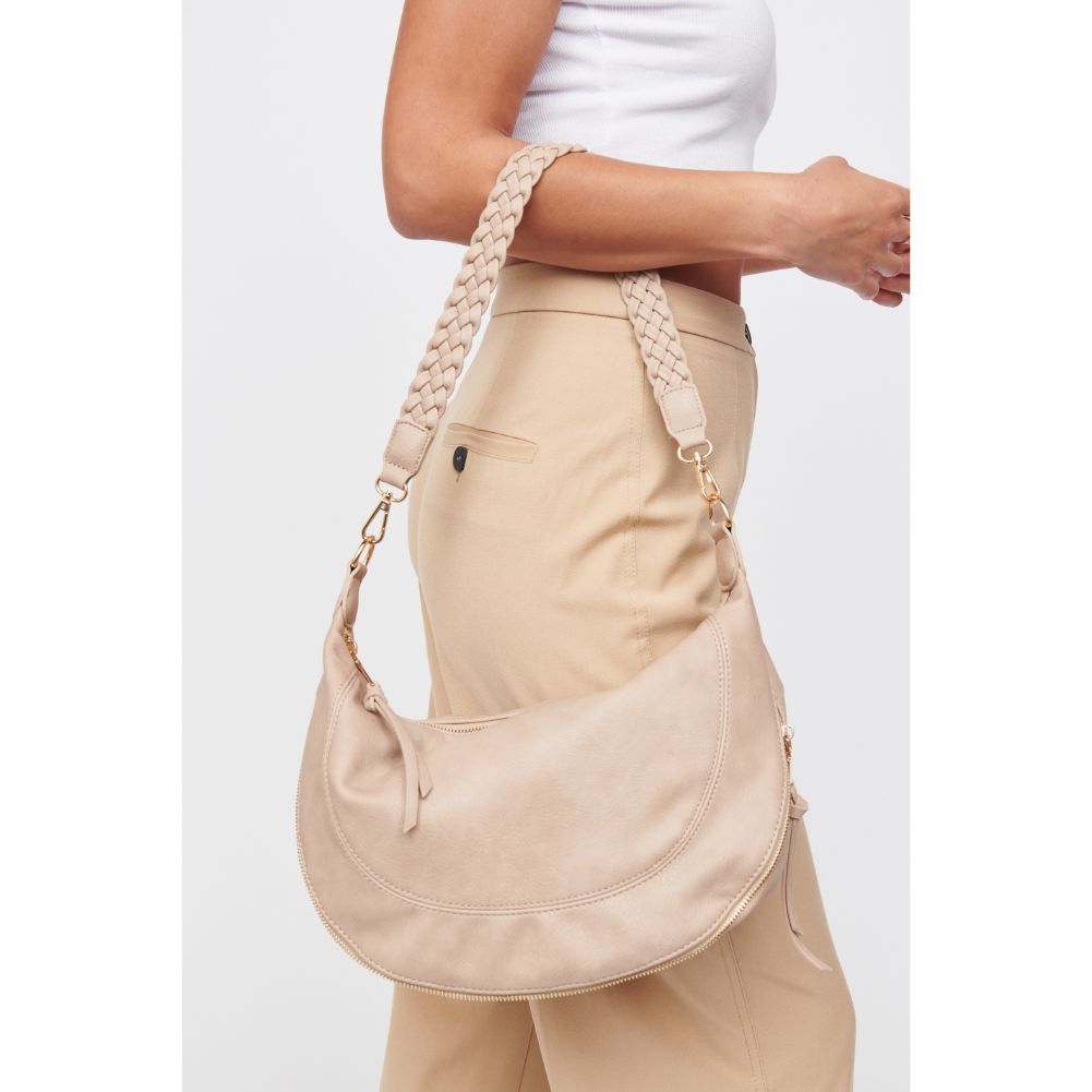 Woman wearing Natural Urban Expressions Virginia Crossbody 818209015240 View 4 | Natural