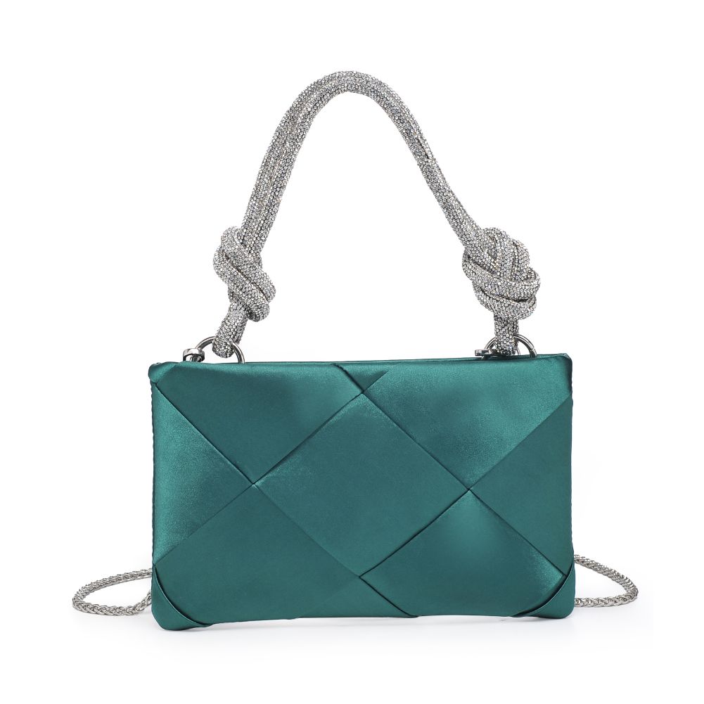 Product Image of Urban Expressions Valkyrie Evening Bag 840611100696 View 5 | Emerald