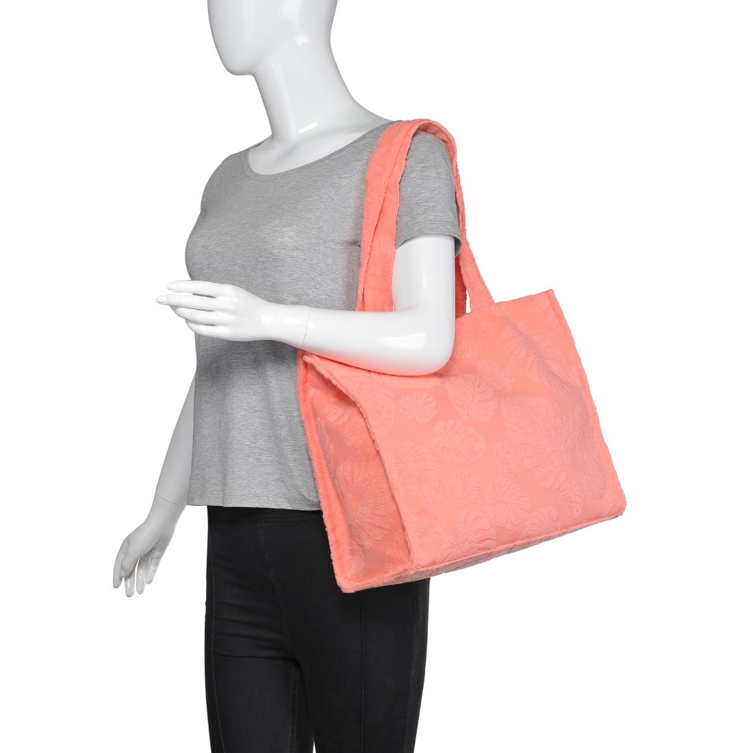 Product Image of Urban Expressions Beachside Bliss Tote 840611145406 View 5 | Peach