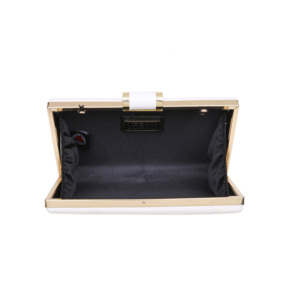 Product Image of Urban Expressions Firenze Clutch NA-840611161017 View 4 | White