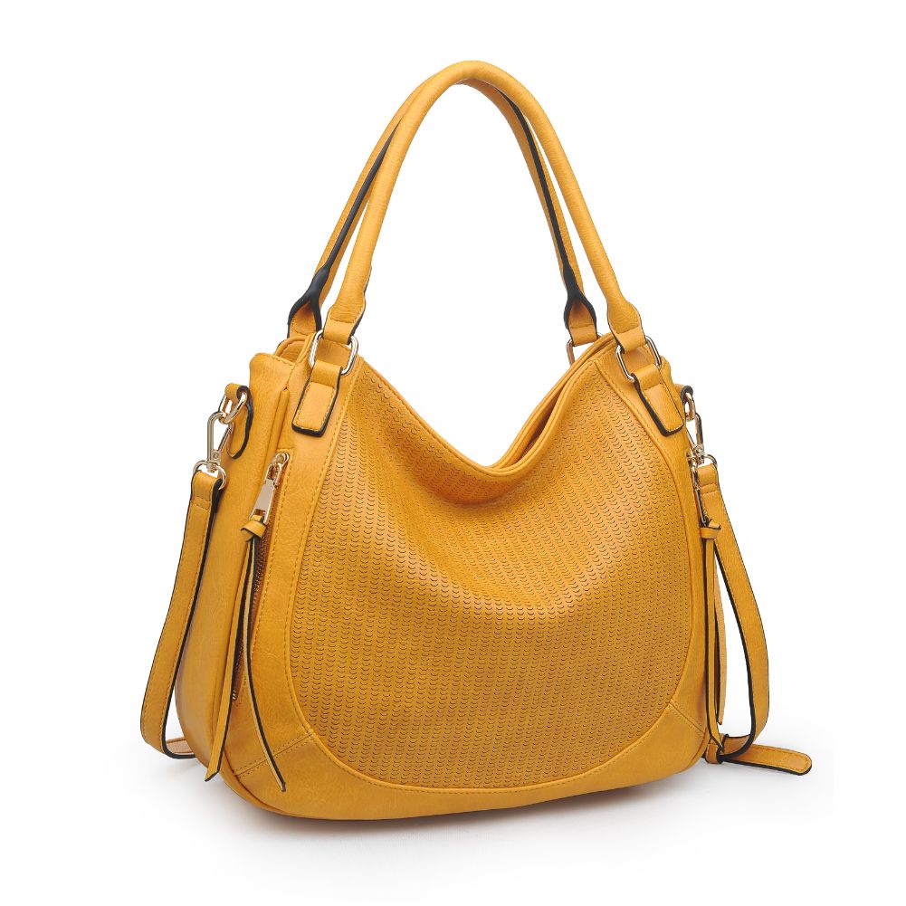 Product Image of Urban Expressions Angelica Hobo 840611173720 View 6 | Mustard