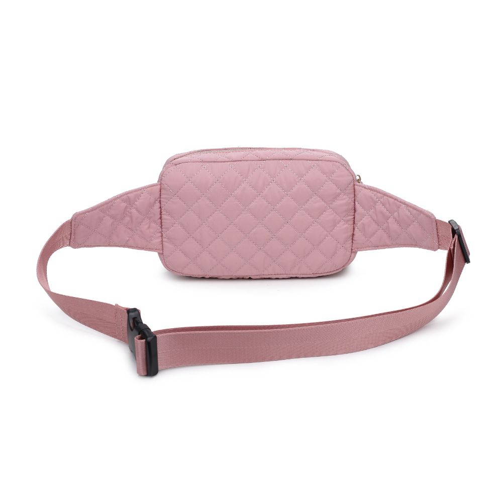 Product Image of Urban Expressions Teo - Quilted Nylon Belt Bag 840611148018 View 7 | Rose