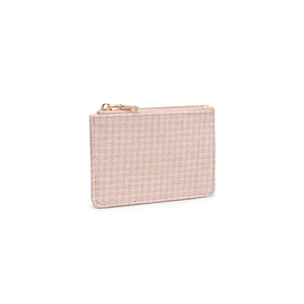 Product Image of Urban Expressions Afina - Houndstooth Card Holder 840611109811 View 6 | Pink