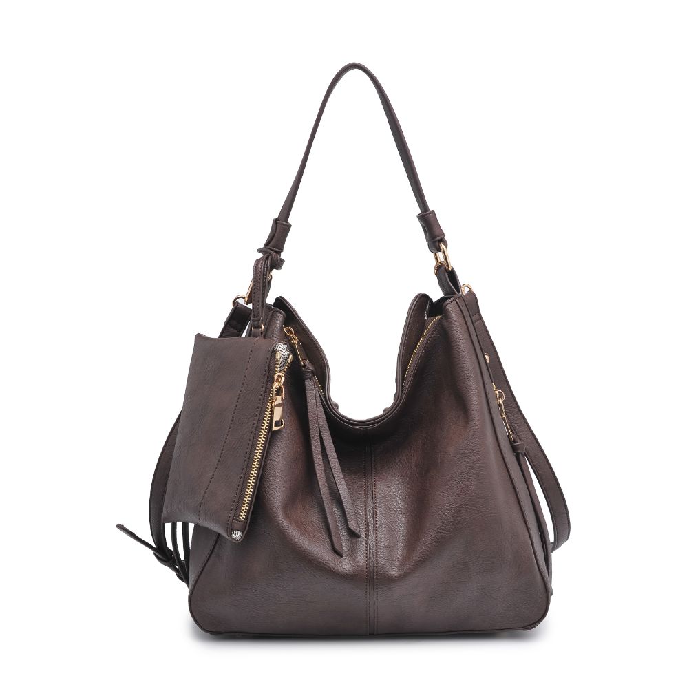 Product Image of Urban Expressions Wanda Hobo 818209011853 View 5 | Chocolate