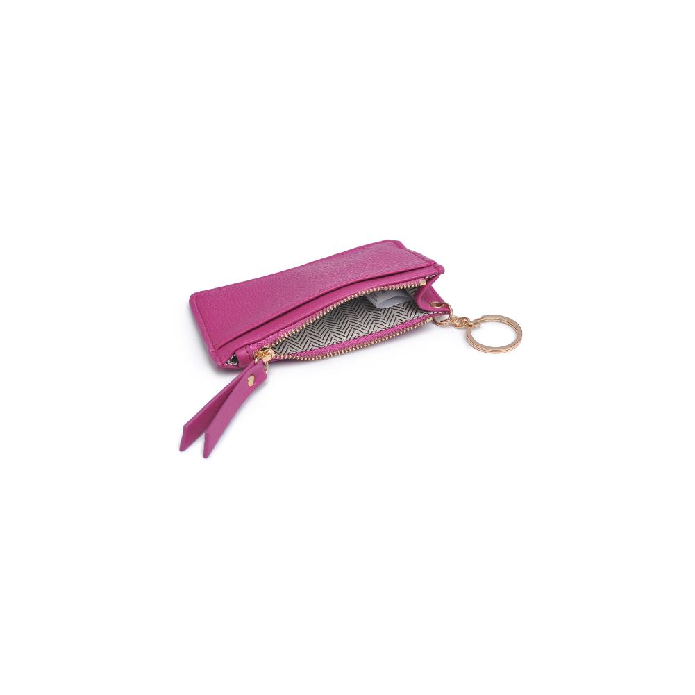 Product Image of Urban Expressions Sadie Card Holder 840611192165 View 8 | Fuchsia