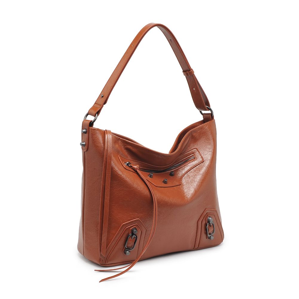 Product Image of Urban Expressions Yolonda Hobo 840611105677 View 6 | Tan