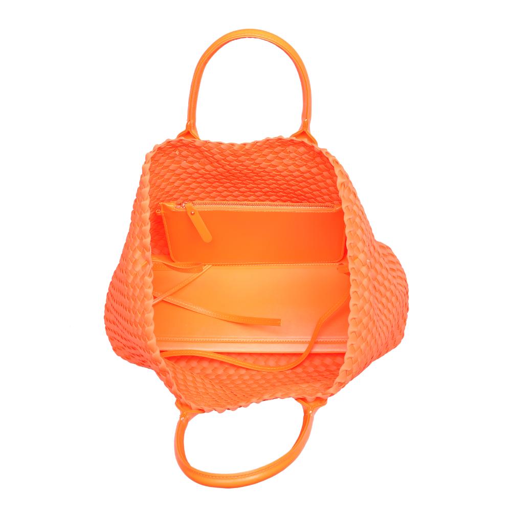 Product Image of Urban Expressions Ithaca - Woven Neoprene Tote 840611107893 View 8 | Orange