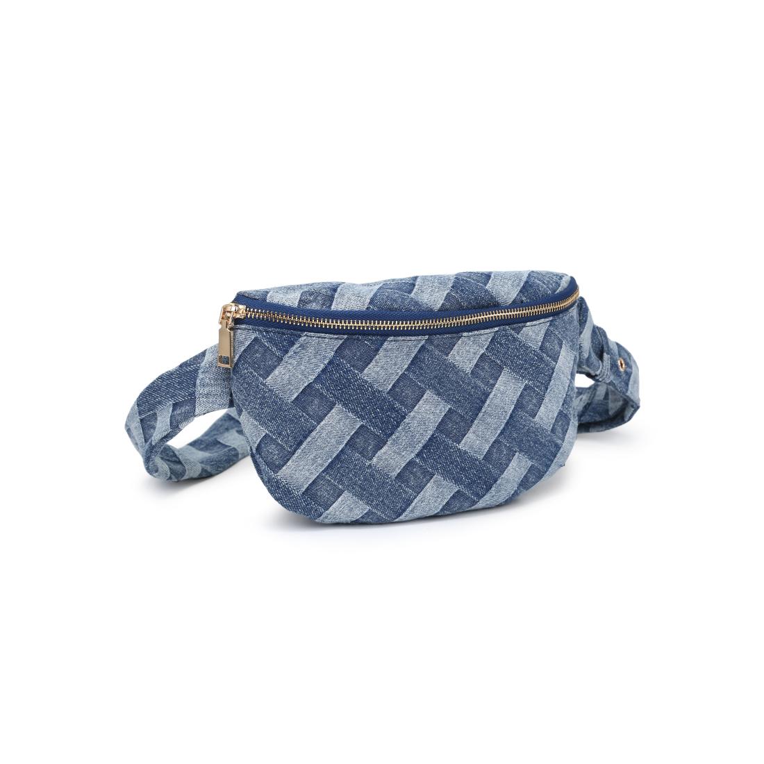 Product Image of Urban Expressions Leslie Belt Bag 840611160744 View 6 | Denim