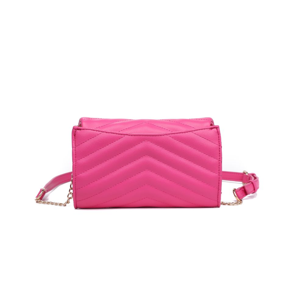 Product Image of Urban Expressions Nanci Crossbody 840611123046 View 7 | Hot Pink