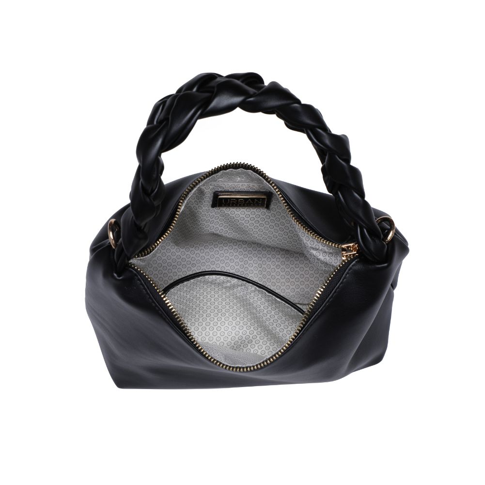 Product Image of Urban Expressions Laura Shoulder Bag 818209016674 View 8 | Black