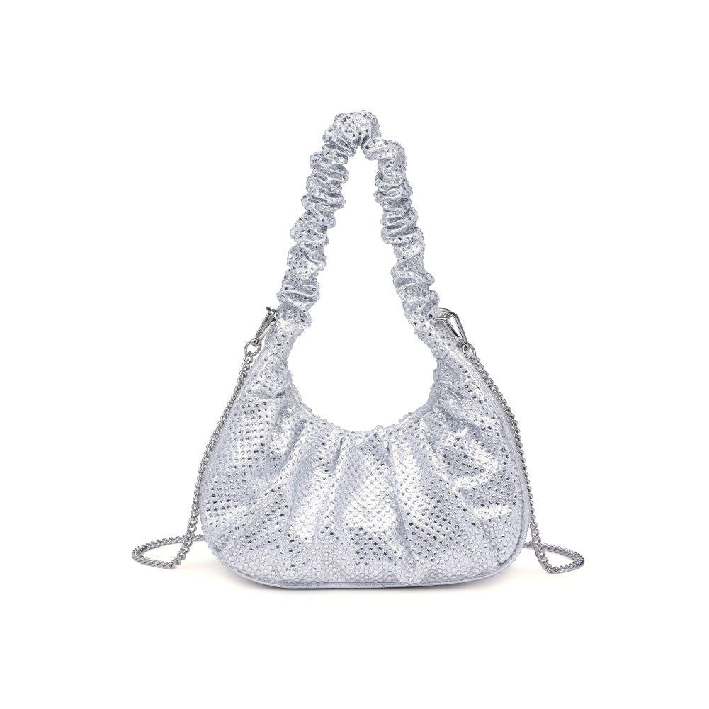 Product Image of Urban Expressions Trina Crossbody 840611115232 View 5 | Silver