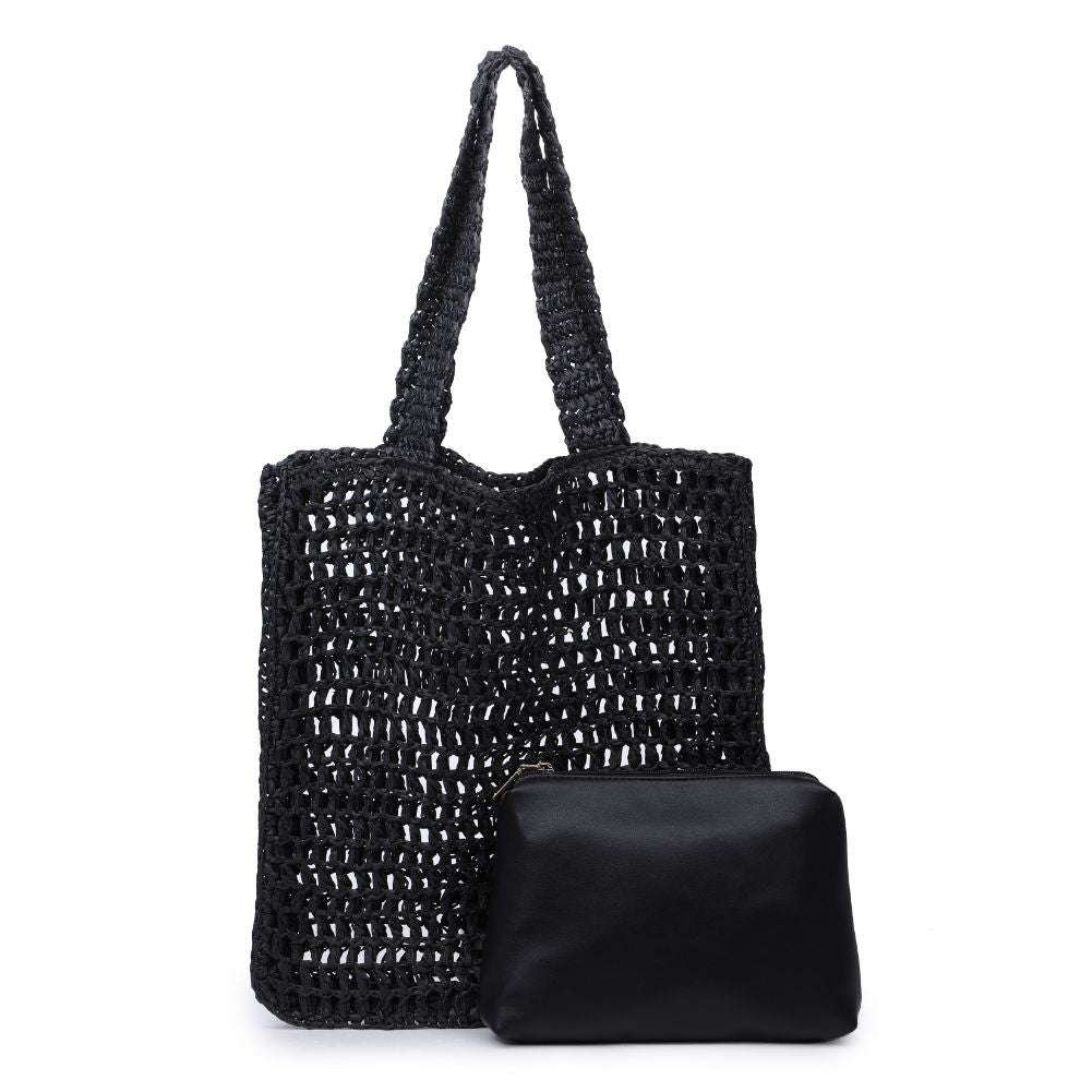 Product Image of Urban Expressions Bouvet Tote 818209016971 View 7 | Black