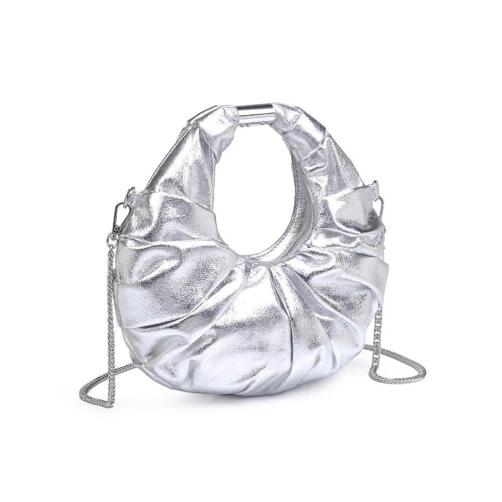 Product Image of Urban Expressions Sasha Crossbody 840611191427 View 6 | Silver