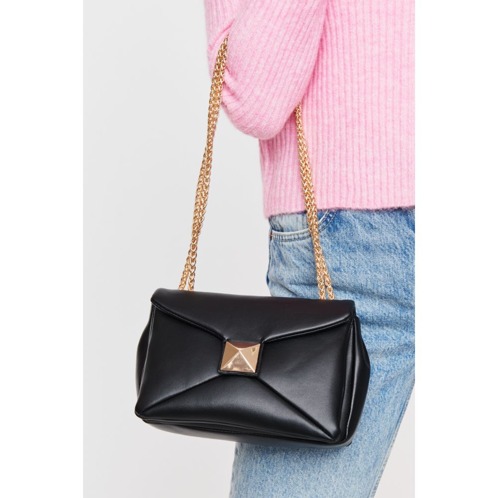 Woman wearing Black Urban Expressions Kirby Crossbody 840611104113 View 1 | Black