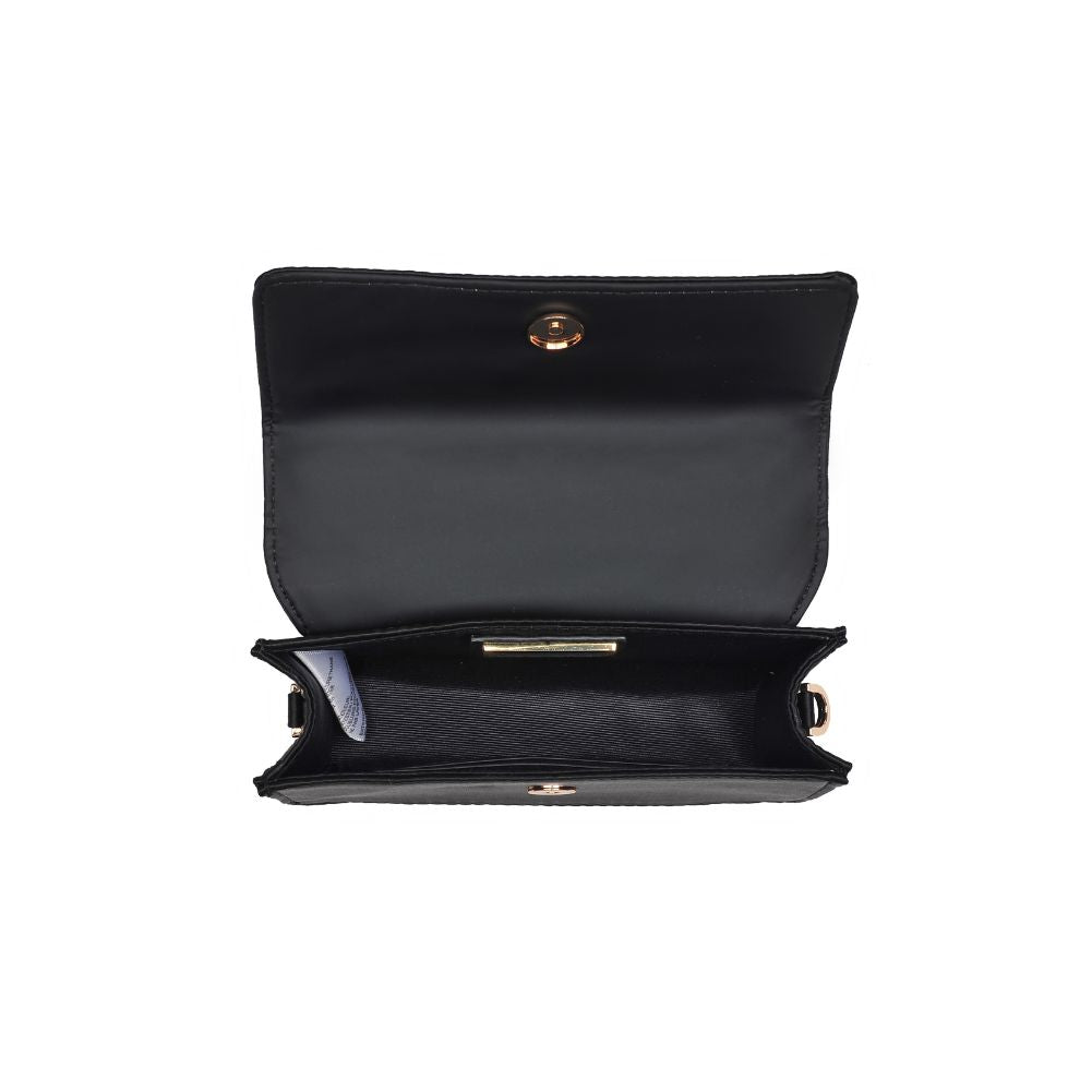 Product Image of Urban Expressions Zuelia Evening Bag 840611109064 View 8 | Black