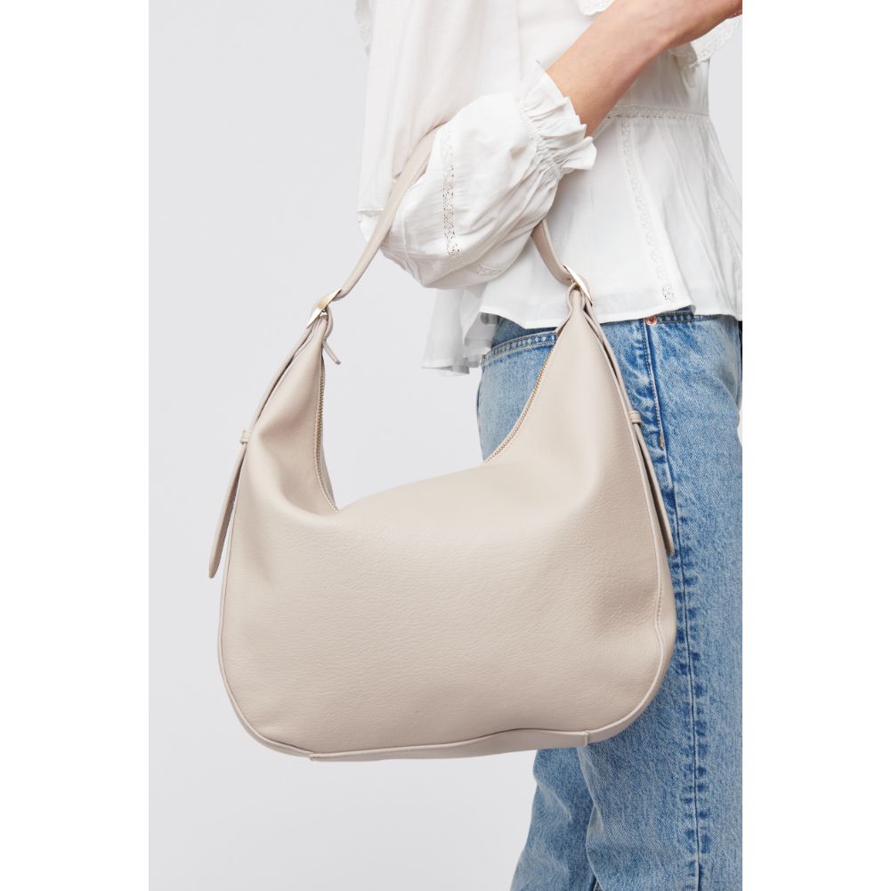 Woman wearing Bone Urban Expressions Stacy Hobo 818209016926 View 1 | Bone