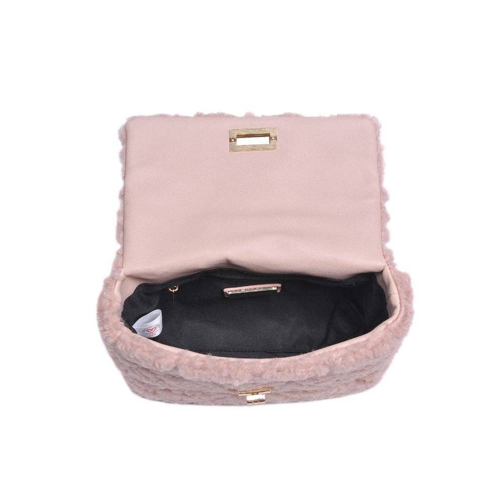 Product Image of Urban Expressions Corriedale - Sherpa Crossbody 840611100917 View 8 | Blush