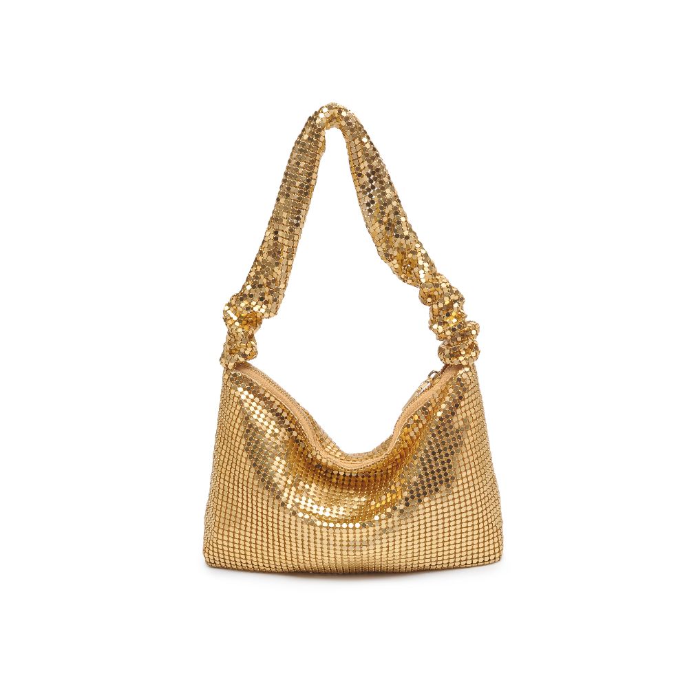 Product Image of Urban Expressions Abbie Shoulder Bag 840611190345 View 7 | Gold