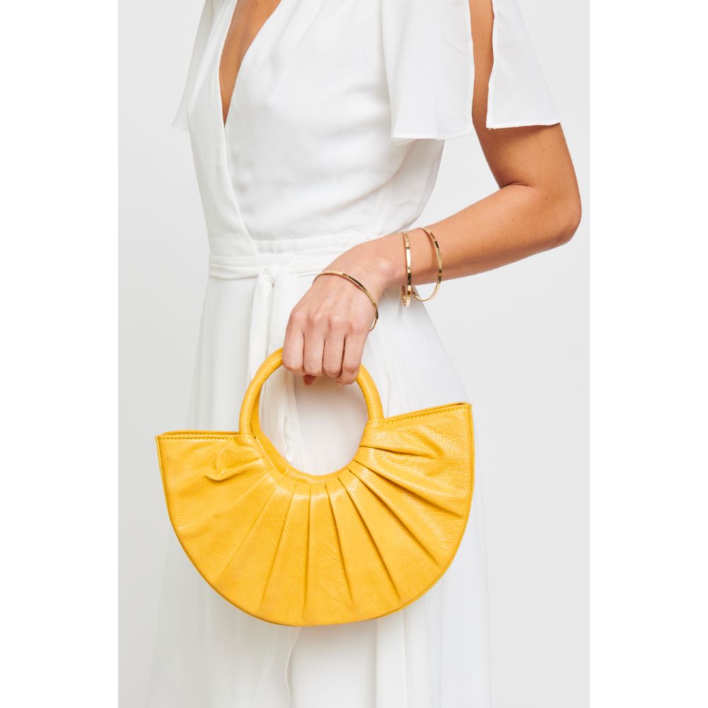 Woman wearing Sunshine Urban Expressions Star Crossbody 840611179531 View 4 | Sunshine