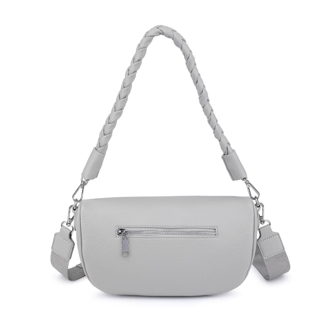 Product Image of Urban Expressions Laney Belt Bag 840611146496 View 7 | Grey