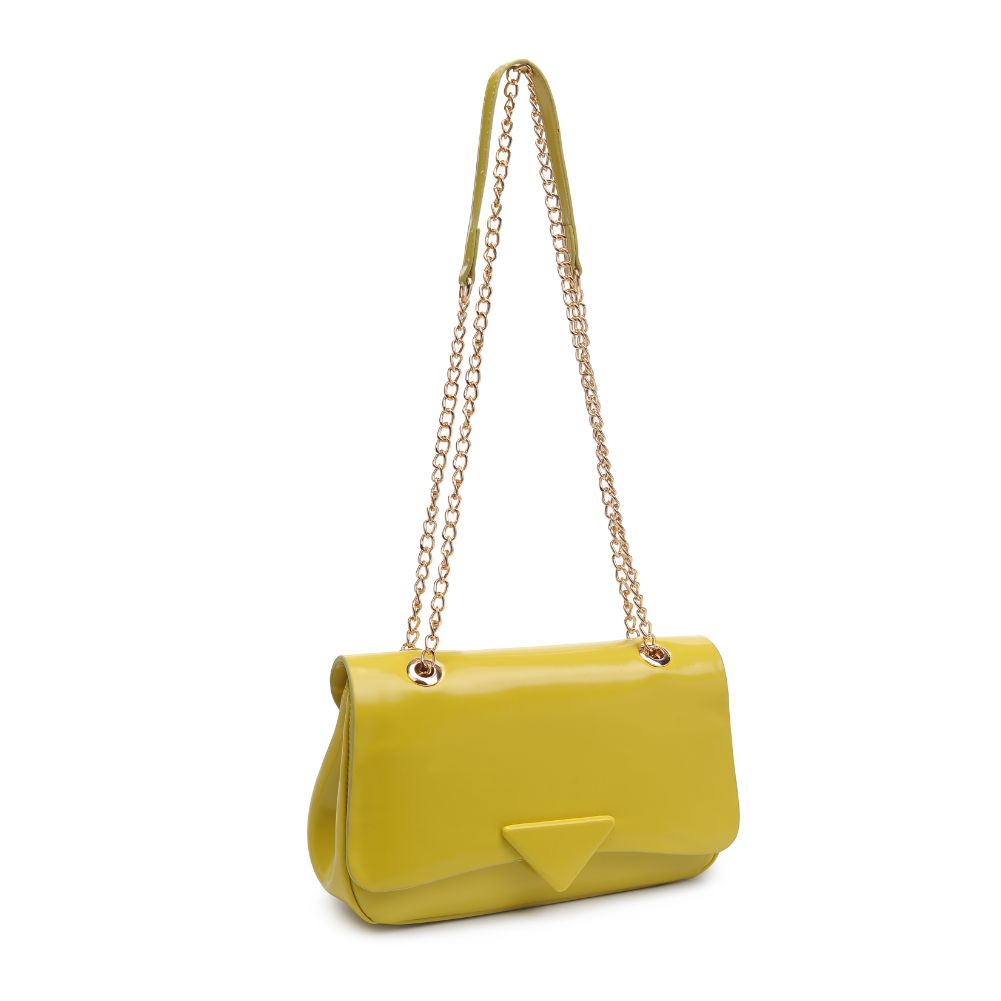 Product Image of Urban Expressions Colette Crossbody 840611113559 View 6 | Chartreuse