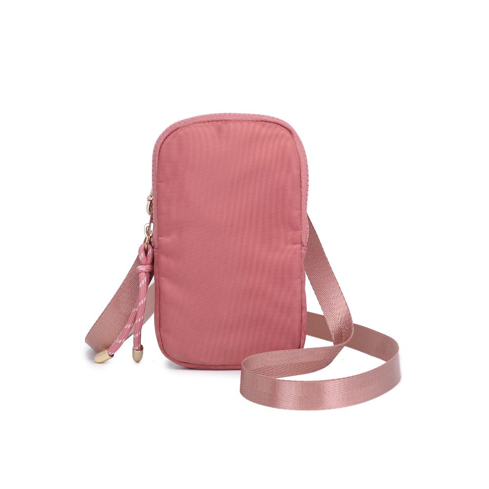 Product Image of Urban Expressions Tess Cell Phone Crossbody 840611177551 View 5 | Mauve