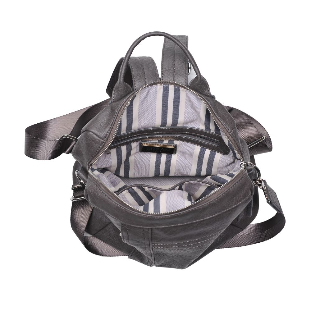 Product Image of Urban Expressions Everett Backpack 818209010269 View 8 | Grey